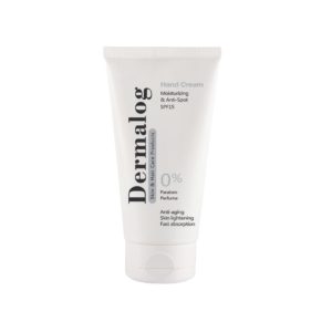 درمالوگ کرم مرطوب کننده دست و ضدلک SPF15
